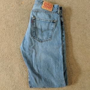 Mens Levi's 501 jeans